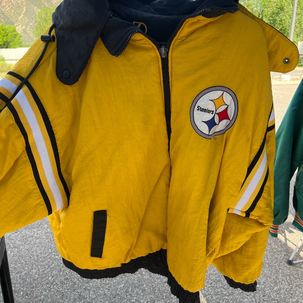 Vintage Pittsburgh Steelers Reversible Jacket